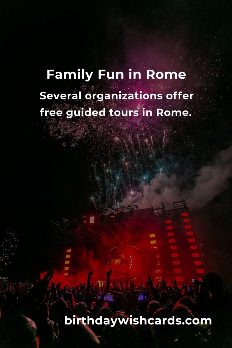 Discover Free Events in Rome for Families This Month