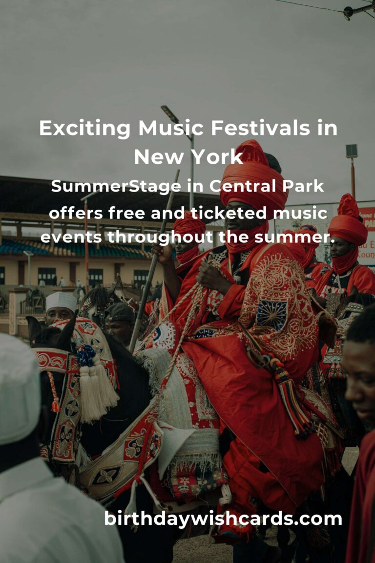 Discover the Exciting Upcoming Music Festivals in New York for 2025