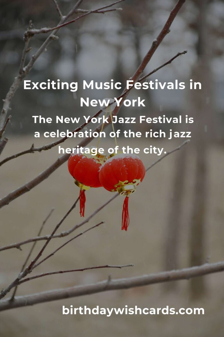 Discover the Exciting Upcoming Music Festivals in New York for 2025