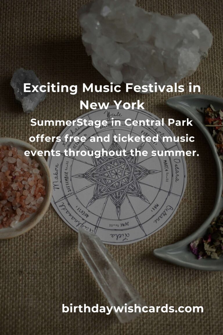 Discover the Exciting Upcoming Music Festivals in New York for 2025