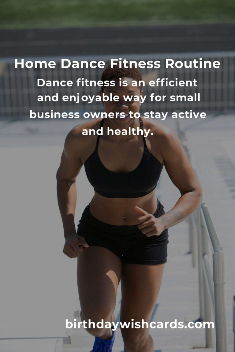 Effective Home Dance Fitness Routine for Busy Small Business Owners