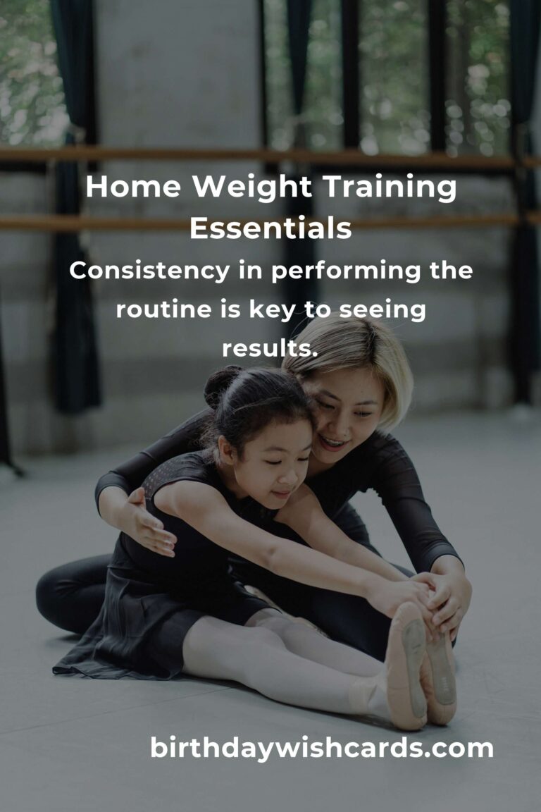 Effective Home Weight Training Routine for Beginners