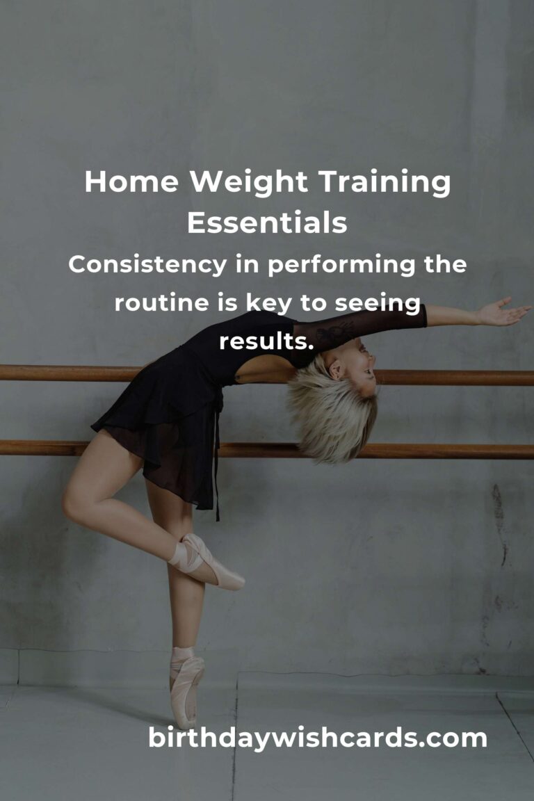 Effective Home Weight Training Routine for Beginners