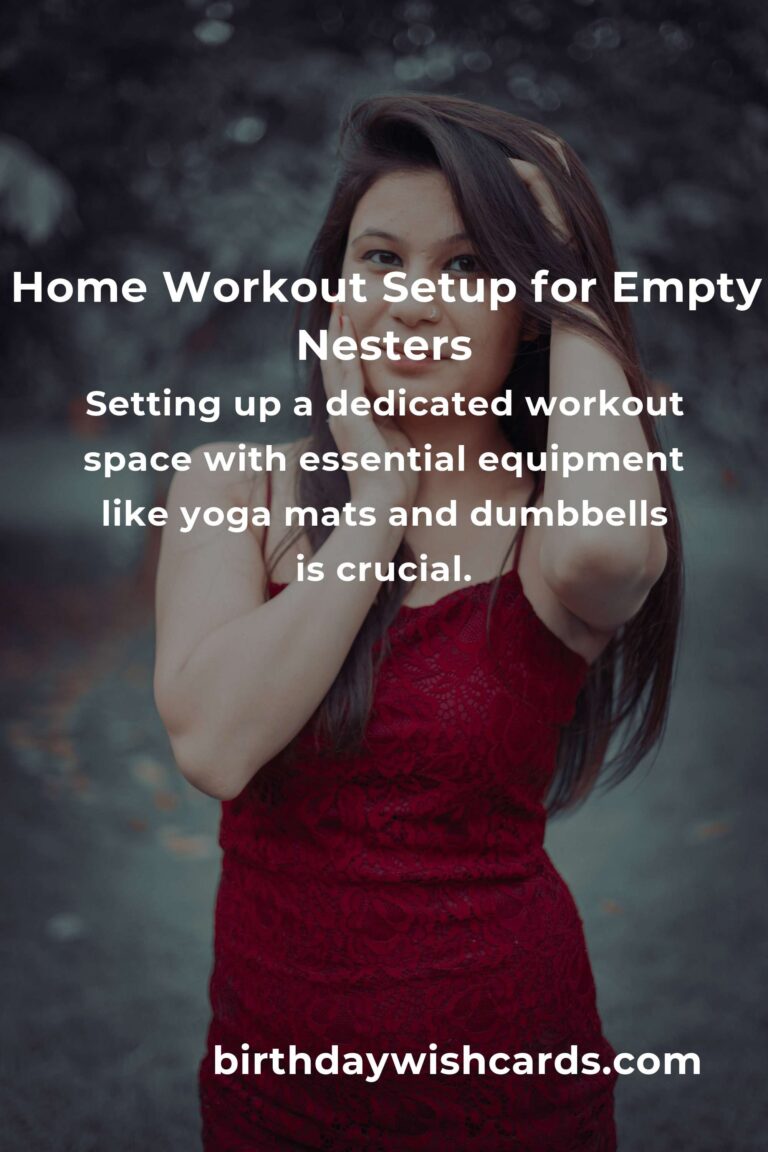 Effective Home Workout Routine for Empty Nesters