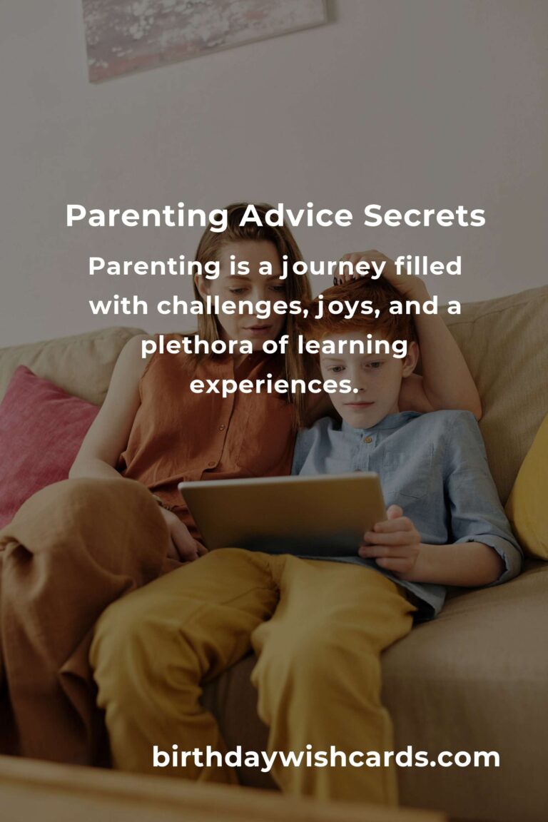 Effective Parenting Advice Secrets for Raising Happy Children