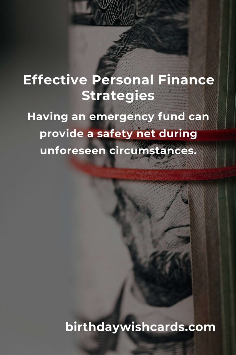 Effective Personal Finance Solutions for Financial Stability