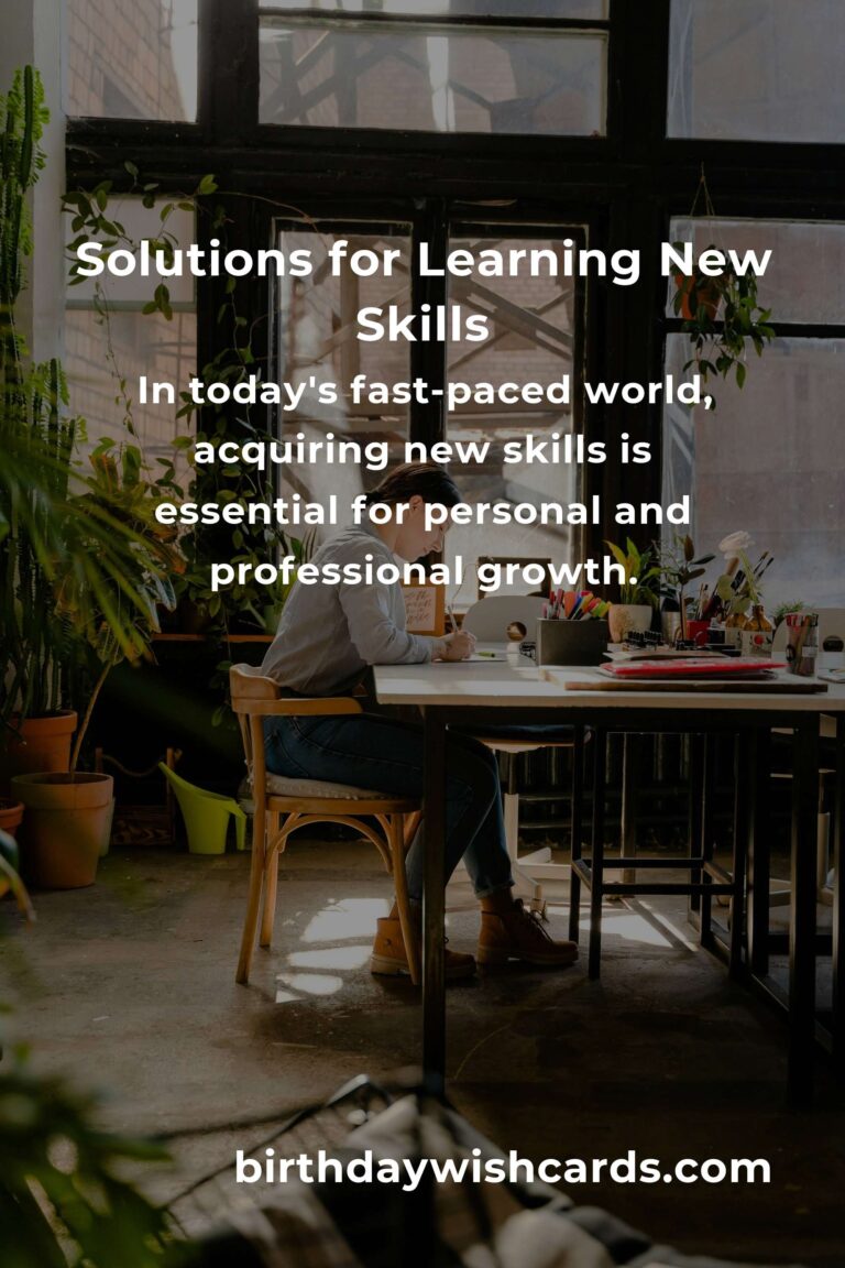 Effective Solutions for Learning a New Skill