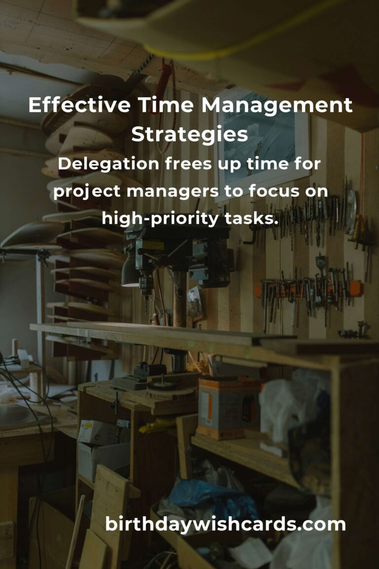 Effective Strategies for Time Management in Projects
