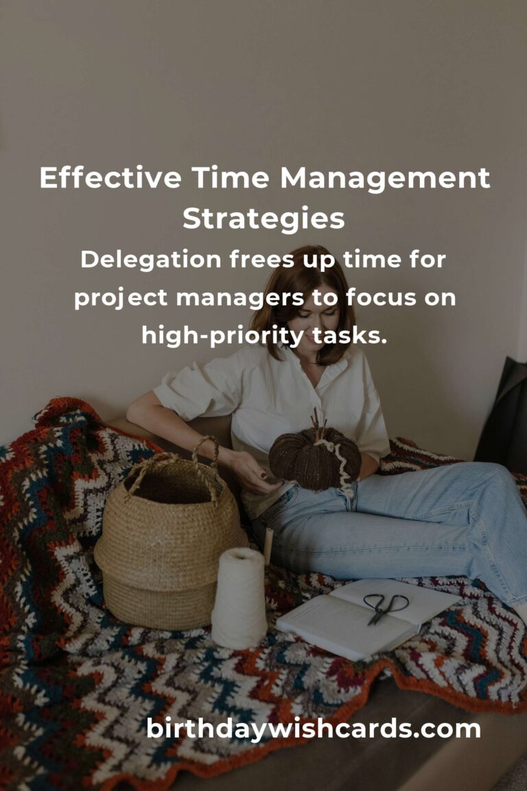 Effective Strategies for Time Management in Projects