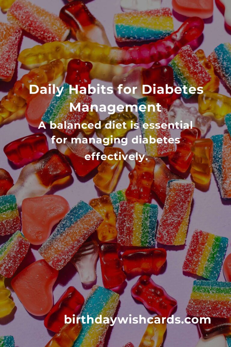 Essential Daily Habits for Effective Diabetes Management in Madrid