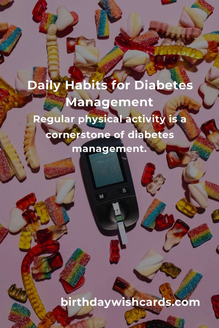 Essential Daily Habits for Effective Diabetes Management in Madrid