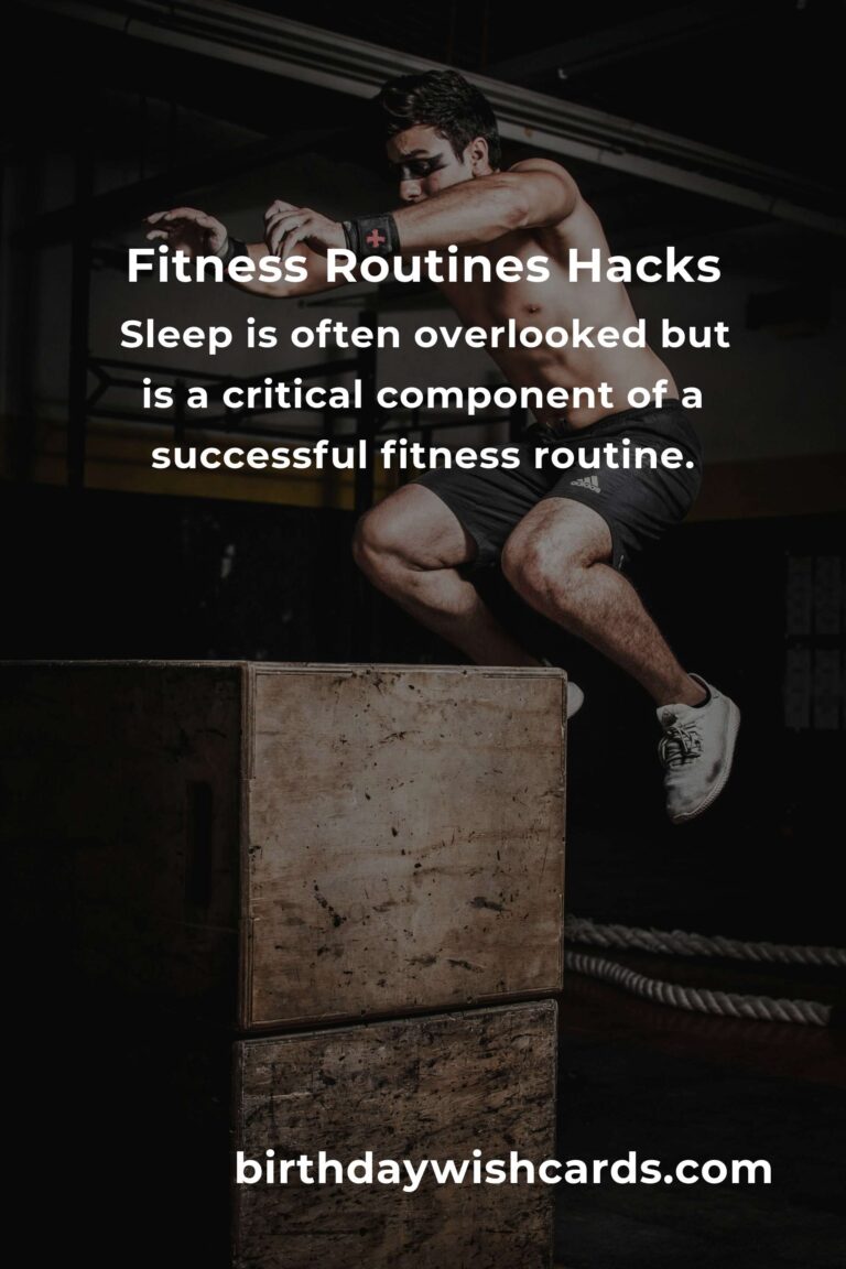 Essential Fitness Routines Hacks for Optimal Results