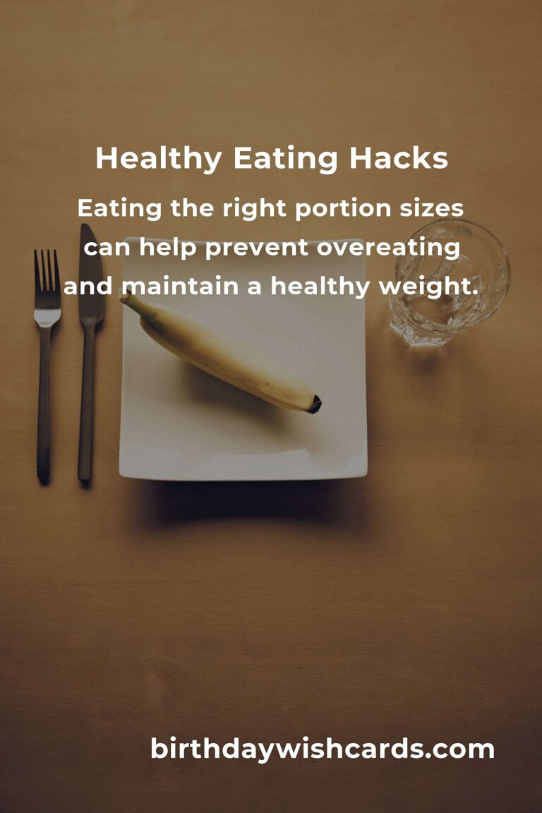Essential Healthy Eating Hacks: Simple Tips for a Balanced Diet