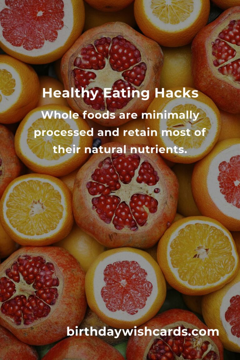 Essential Healthy Eating Hacks for a Balanced Diet