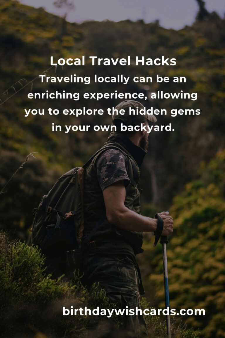 Essential Local Travel Fundamentals Hacks for a Seamless Journey