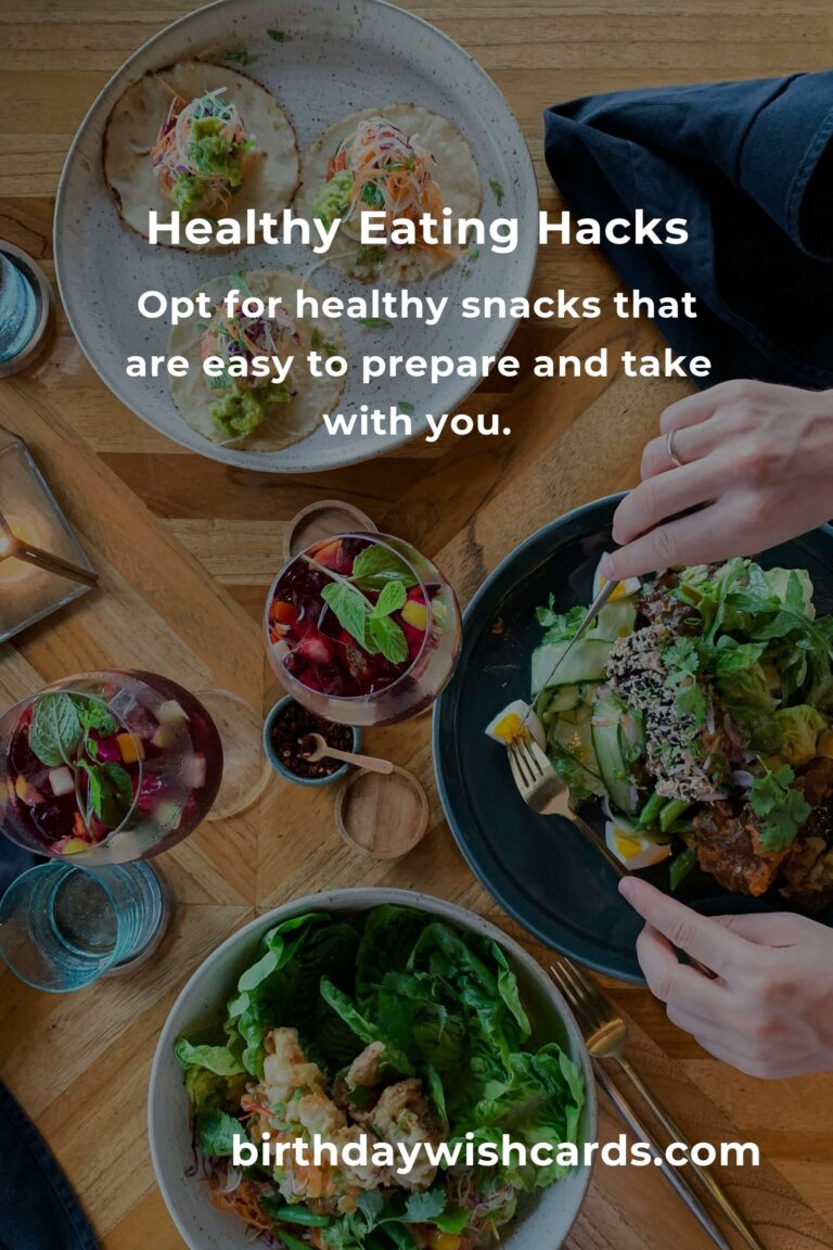 Essential Quick Healthy Eating Hacks for a Better Lifestyle
