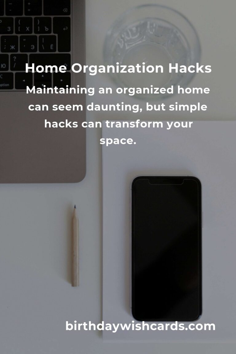 Essential Simple Home Organization Hacks for a Clutter-Free Space