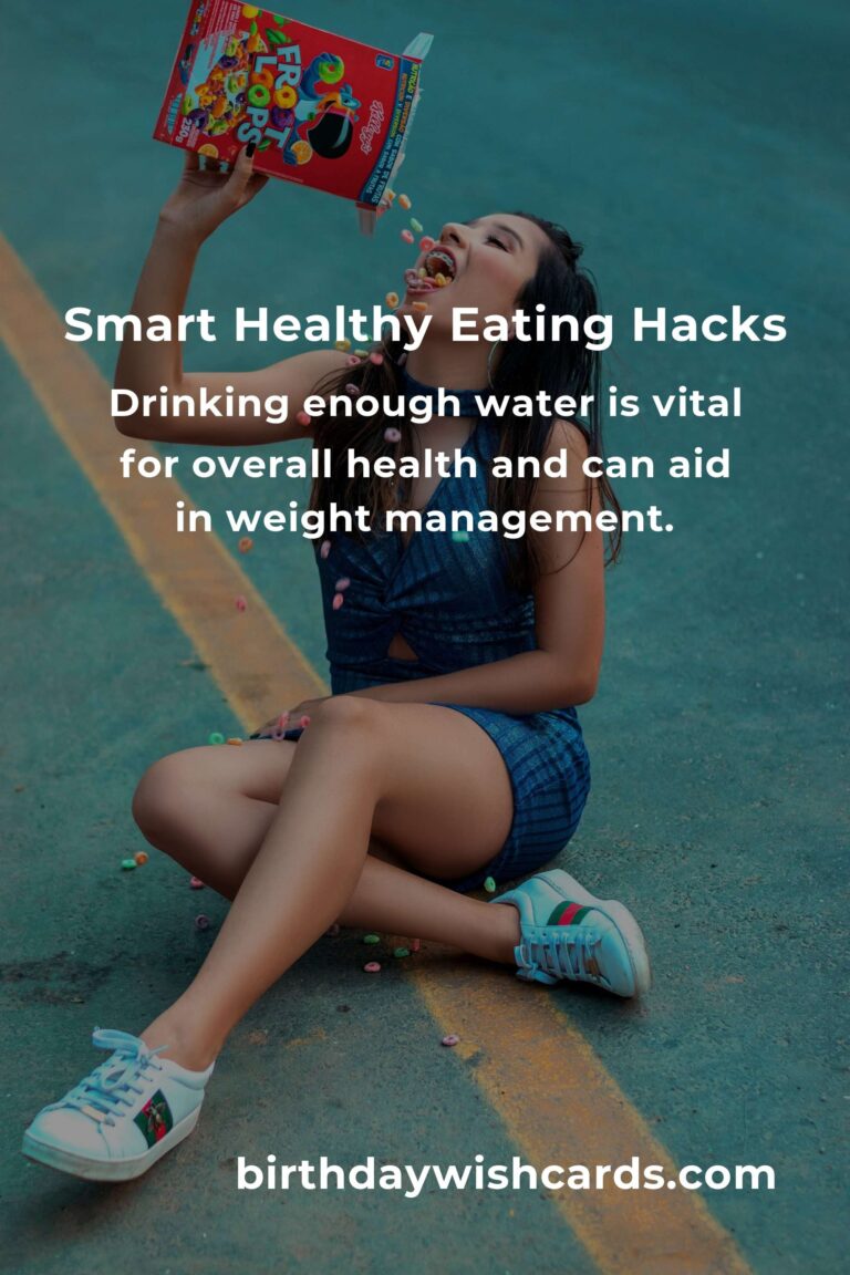 Essential Smart Healthy Eating Hacks for a Balanced Diet