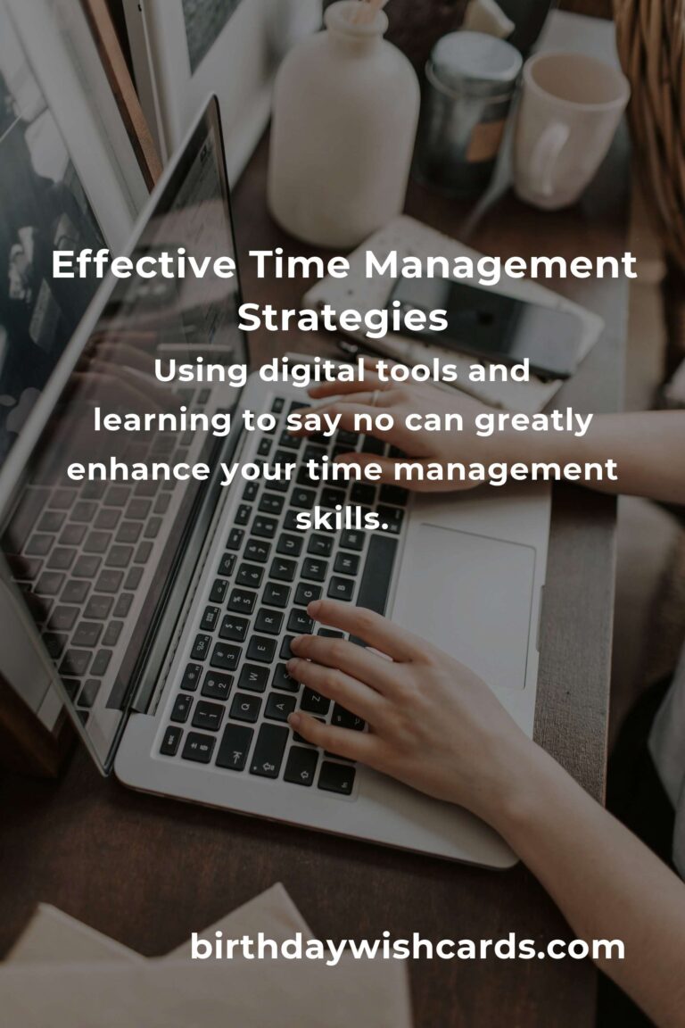 Essential Time Management Hacks for Increased Productivity
