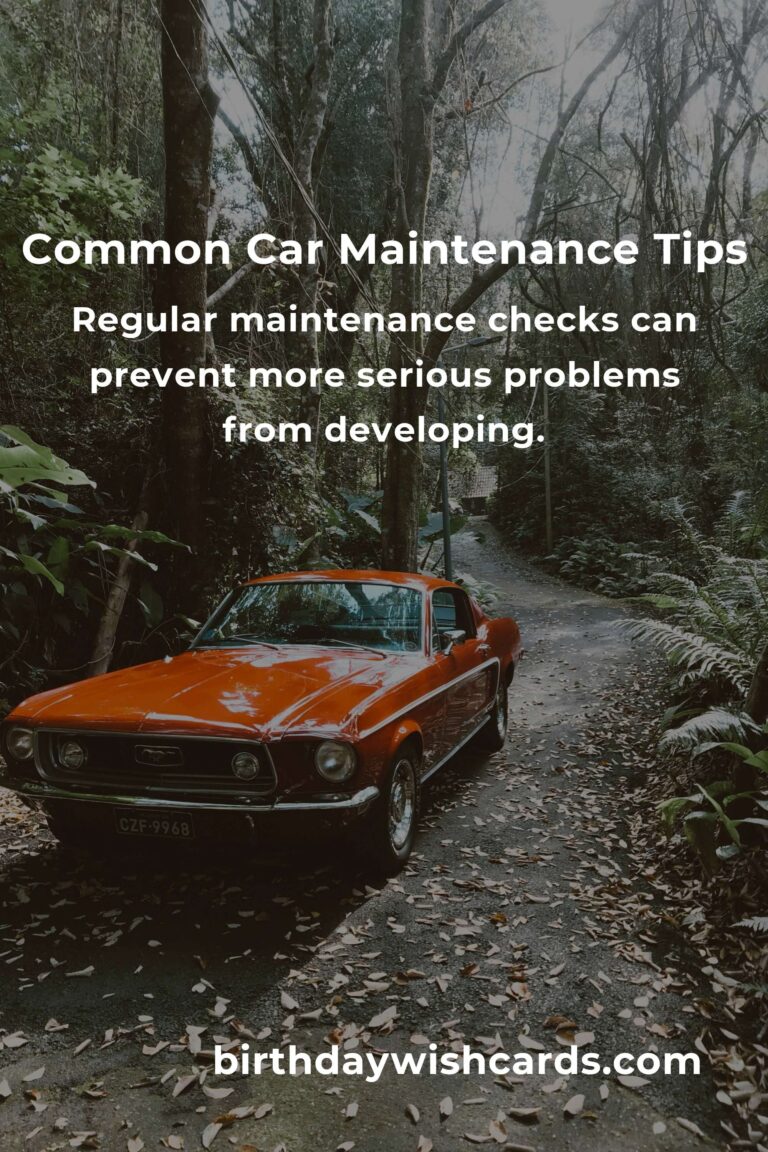 Essential Tips for Solving Common Car Maintenance Problems