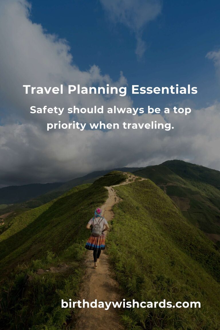Essential Travel Planning Lessons for a Hassle-Free Journey