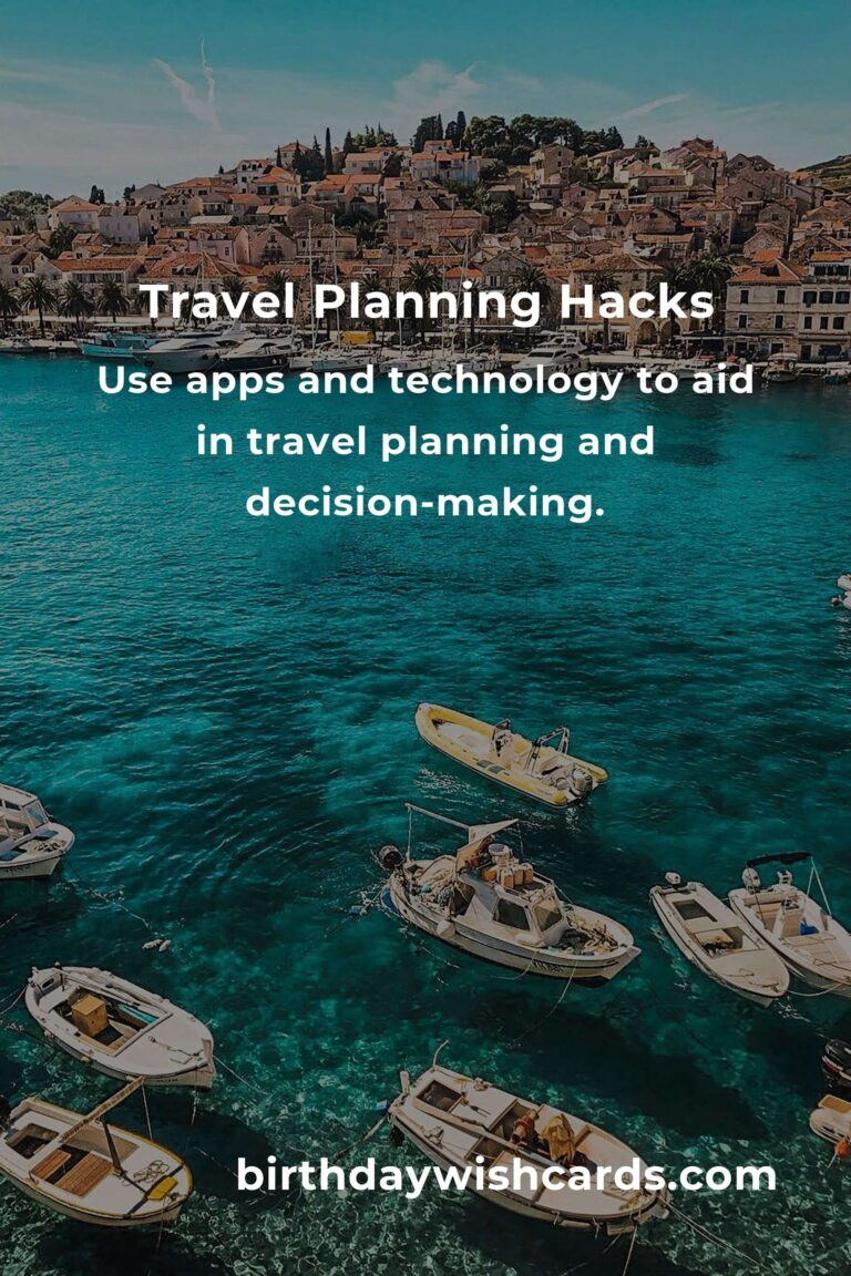 Essential Travel Planning Projects Hacks for a Seamless Journey