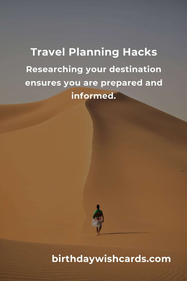 Essential Travel Planning Projects Hacks for a Seamless Journey