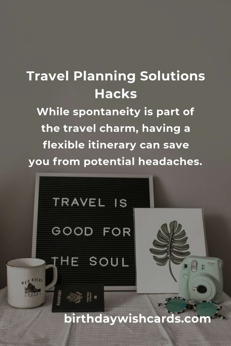 Essential Travel Planning Solutions Hacks for a Stress-Free Journey