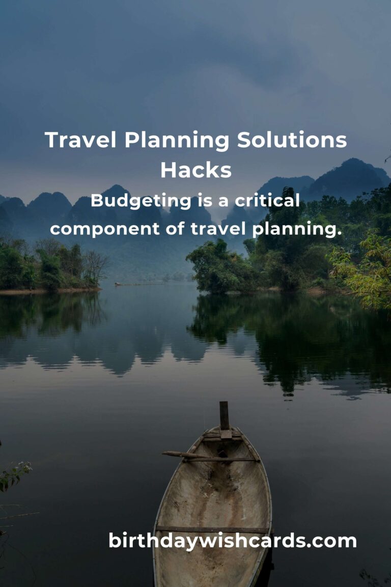 Essential Travel Planning Solutions Hacks for a Stress-Free Journey