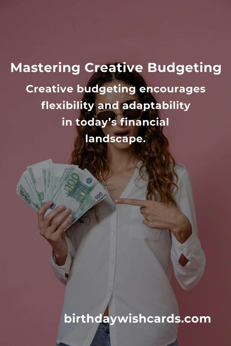 Everything You Need to Know About Creative Budgeting