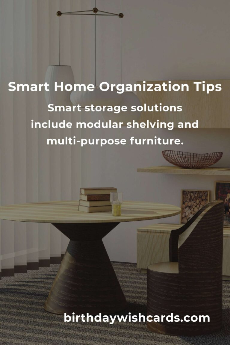 Everything You Need to Know About Smart Home Organization