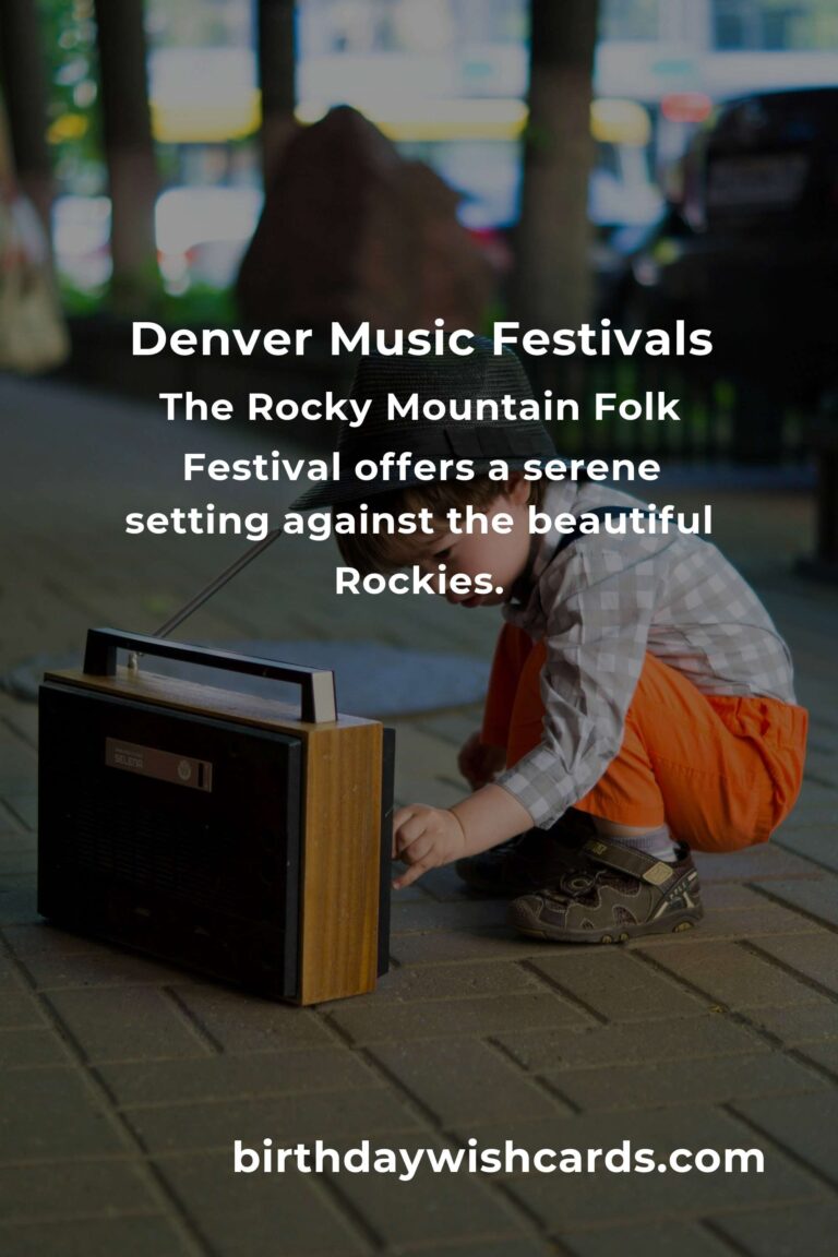 Exciting Upcoming Music Festivals in Denver for 2025