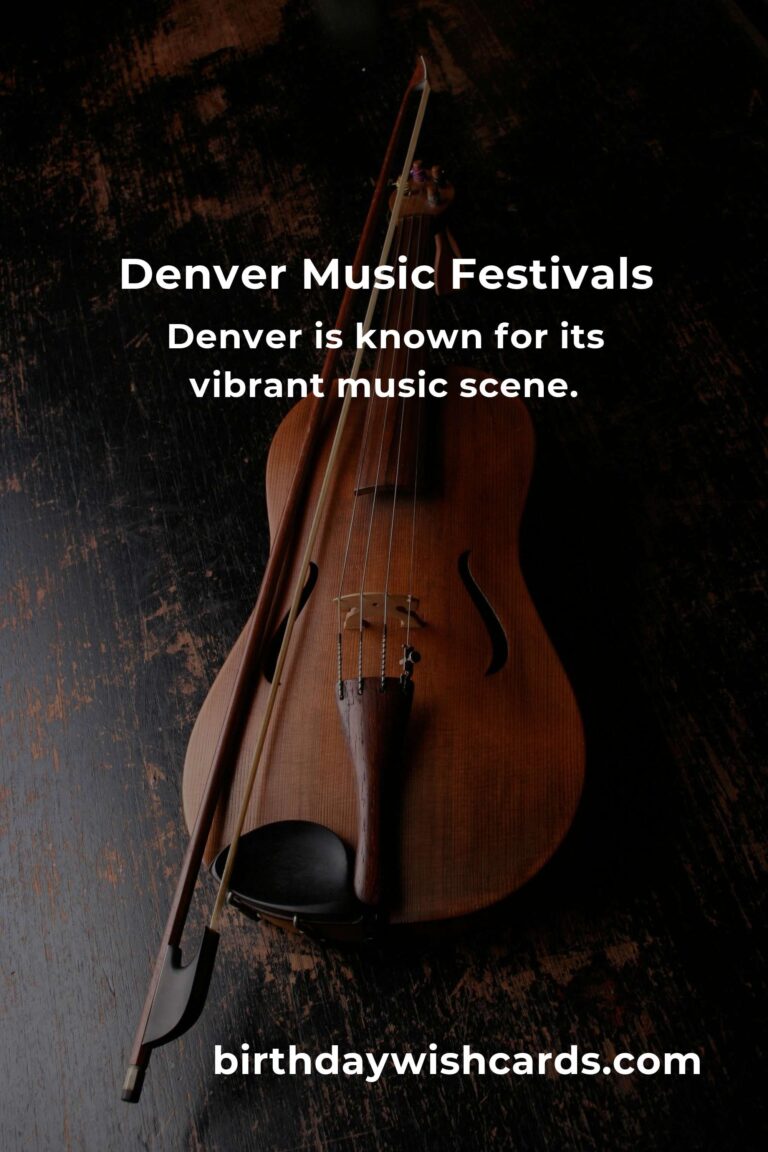 Exciting Upcoming Music Festivals in Denver for 2025