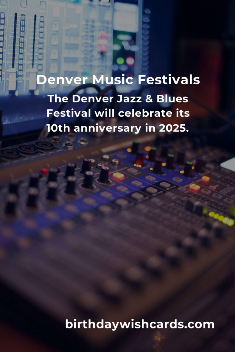 Exciting Upcoming Music Festivals in Denver for 2025