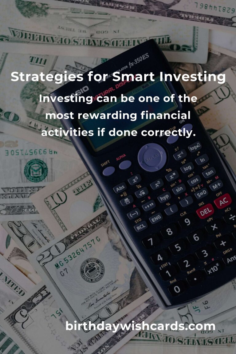 Expert Advice for Investment Strategies Ideas