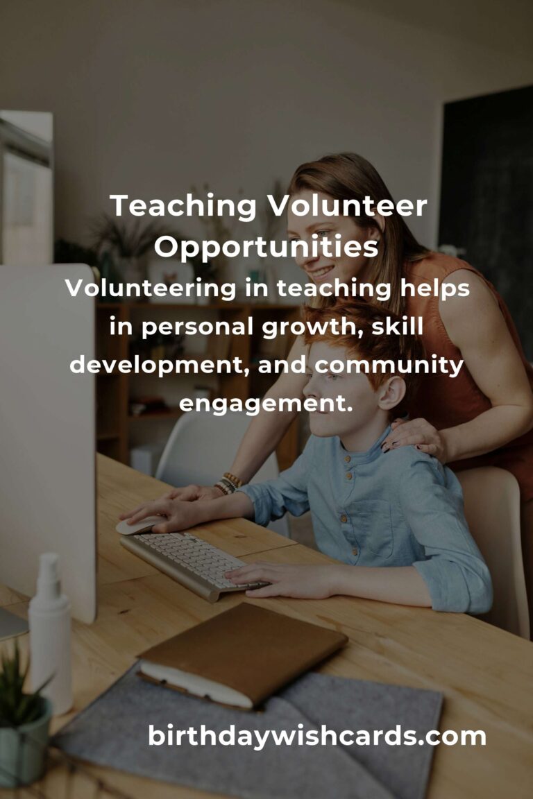 Explore Fulfilling Teaching Volunteer Opportunities in Sydney