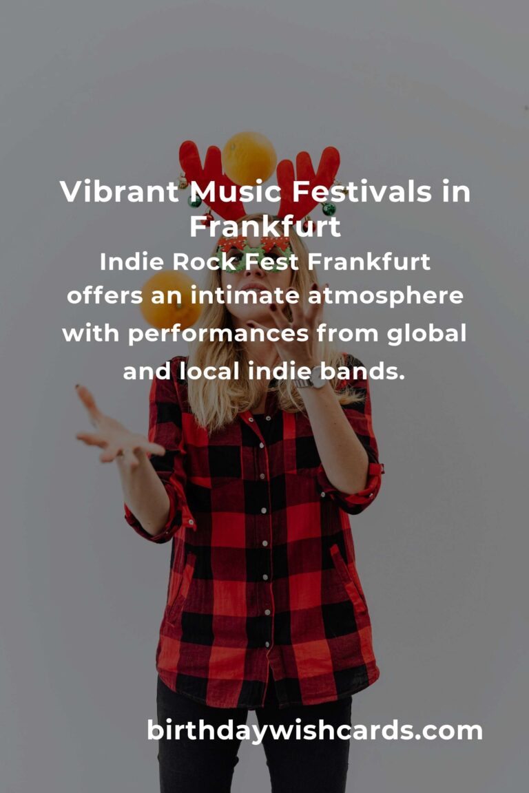 Explore the Best Upcoming Music Festivals in Frankfurt for 2025