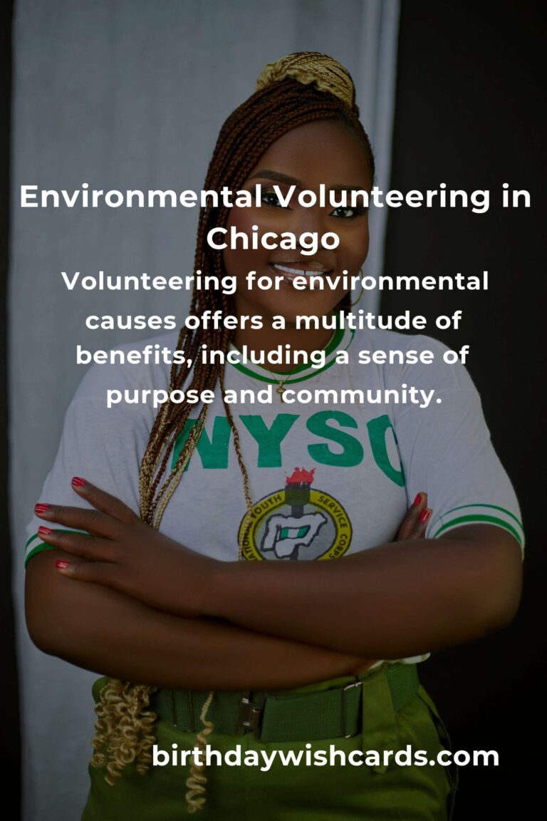 Exploring Environmental Volunteering Opportunities in Chicago