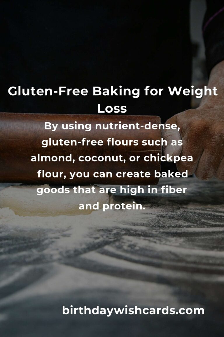 Gluten-Free Baking Meal Plan for Weight Loss: Delicious and Nutritious Recipes