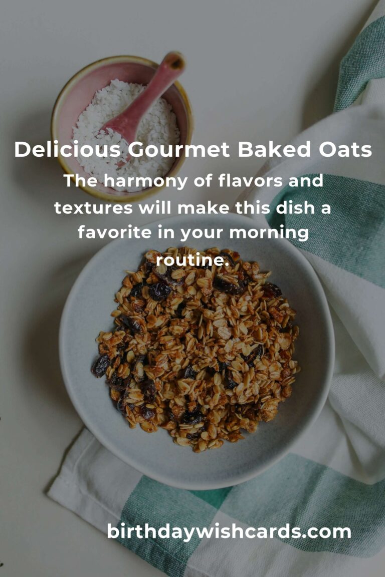 Gourmet 18-Ingredient Baked Oats Recipe for Breakfast Delight