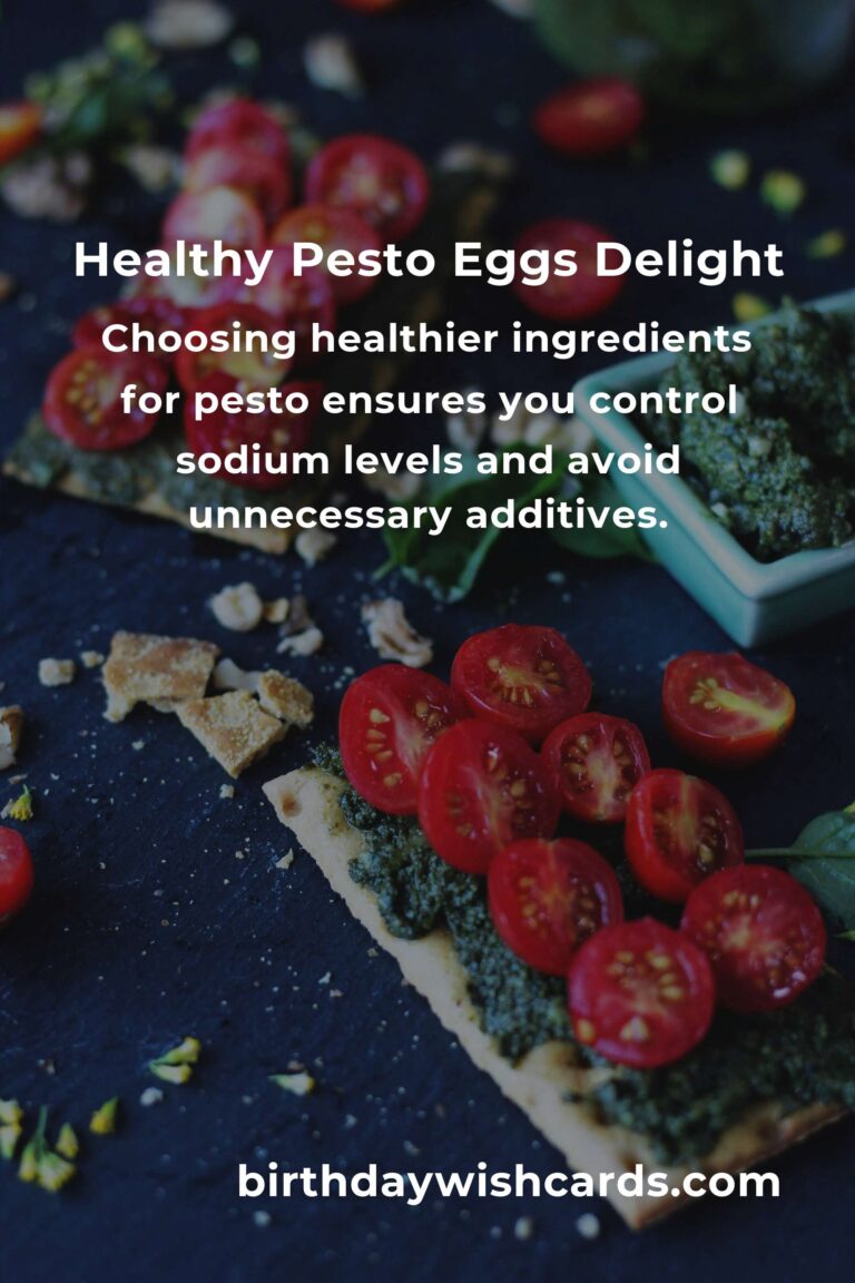 Healthy Twist on the Classic Pesto Eggs