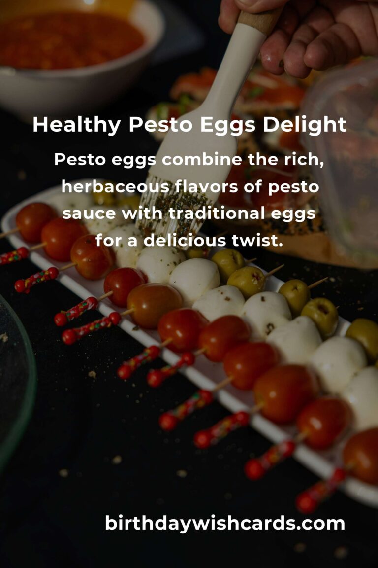 Healthy Twist on the Classic Pesto Eggs