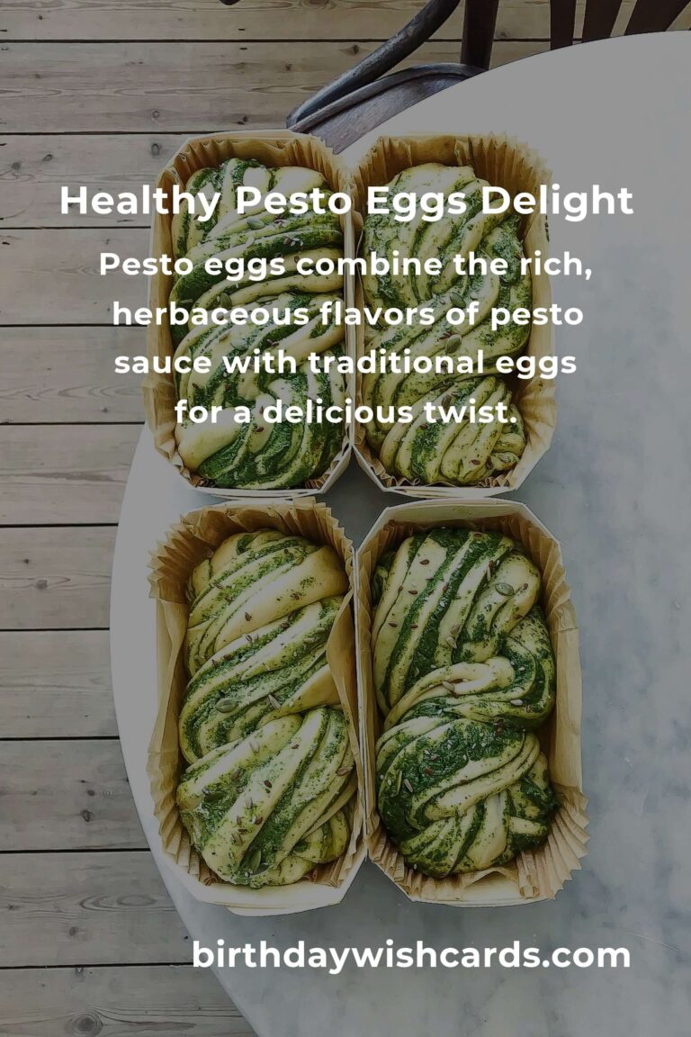 Healthy Twist on the Classic Pesto Eggs