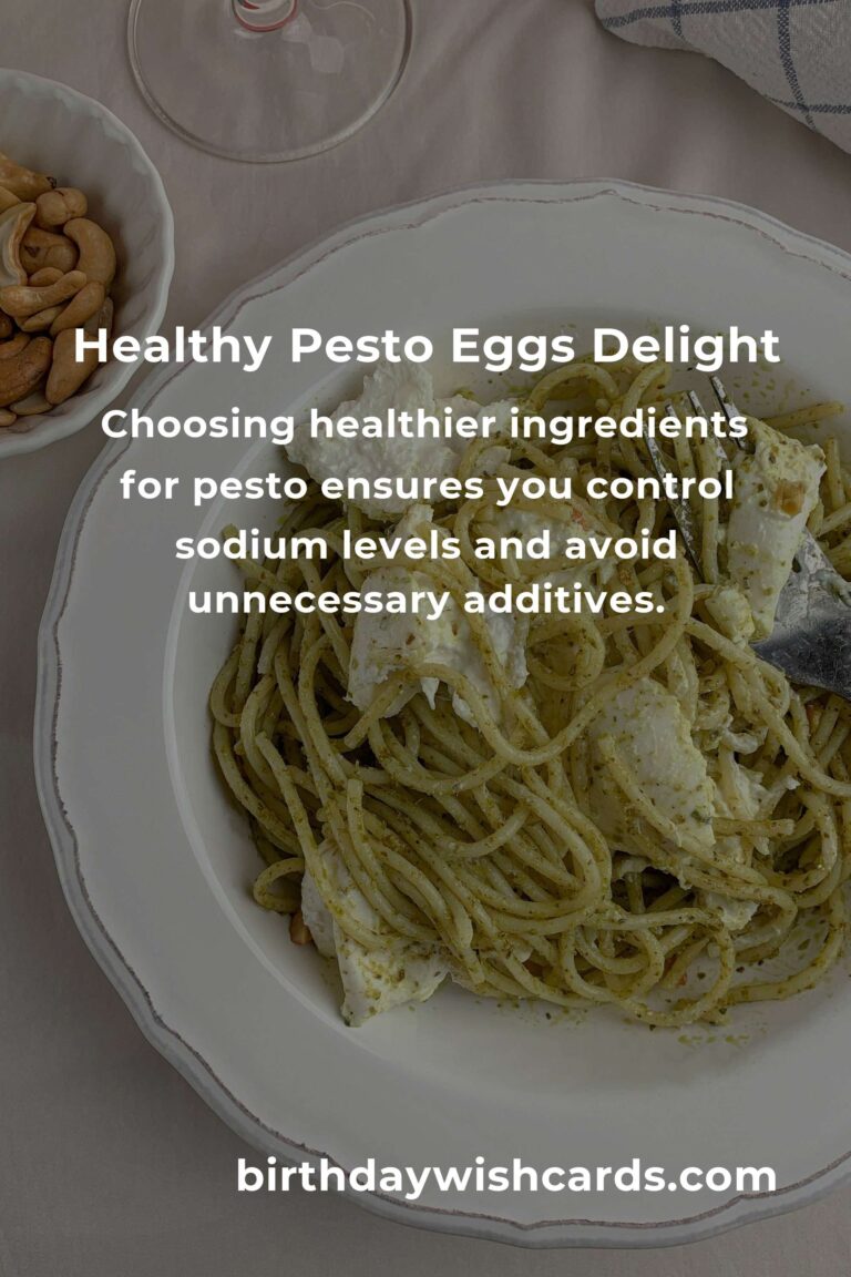 Healthy Twist on the Classic Pesto Eggs