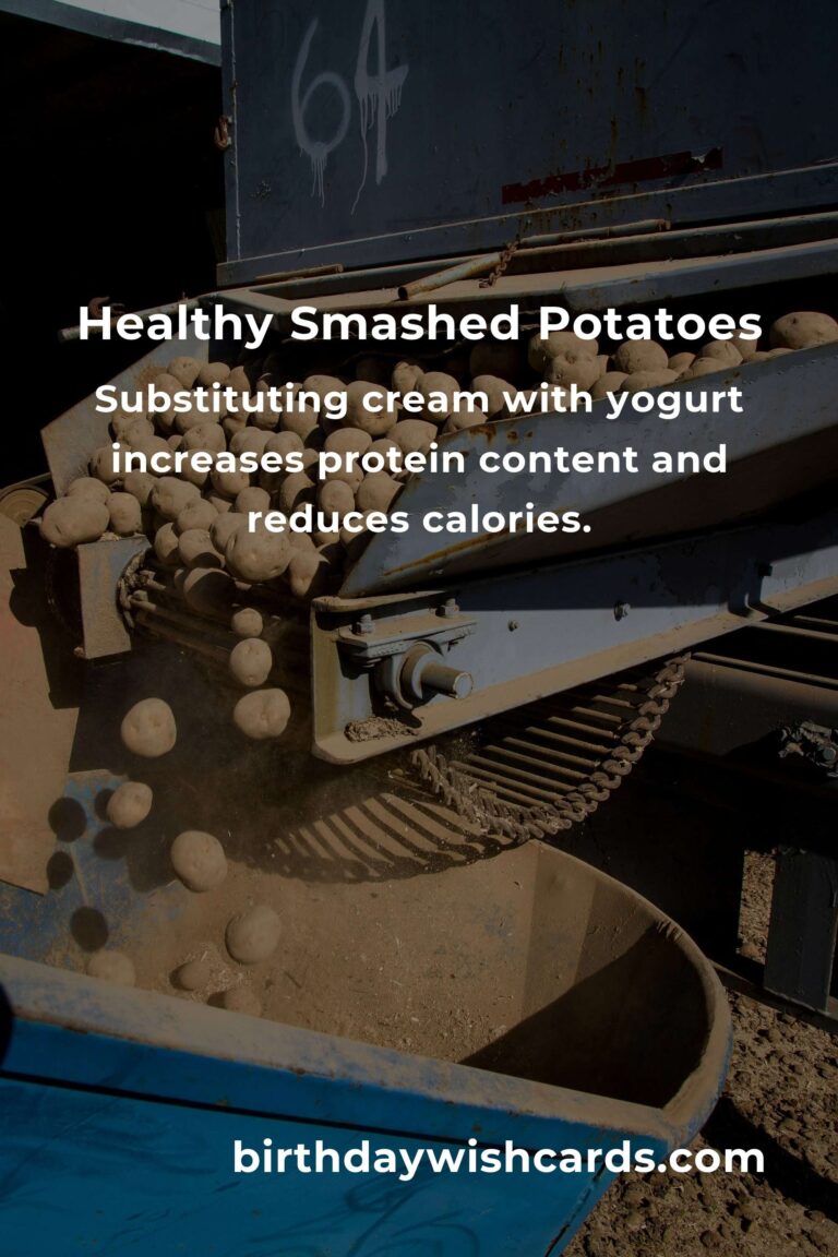 Healthy Twist on the Classic Smashed Potatoes