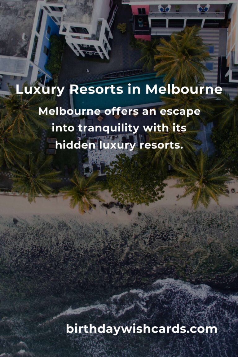 Hidden Luxury Resorts in Melbourne You Must See