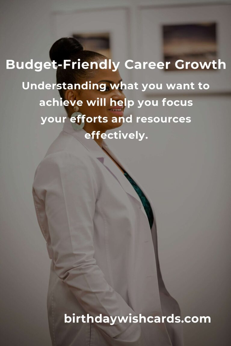 How to Achieve Budget-Friendly Career Development
