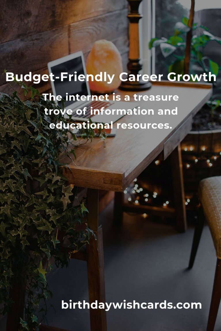 How to Achieve Budget-Friendly Career Development