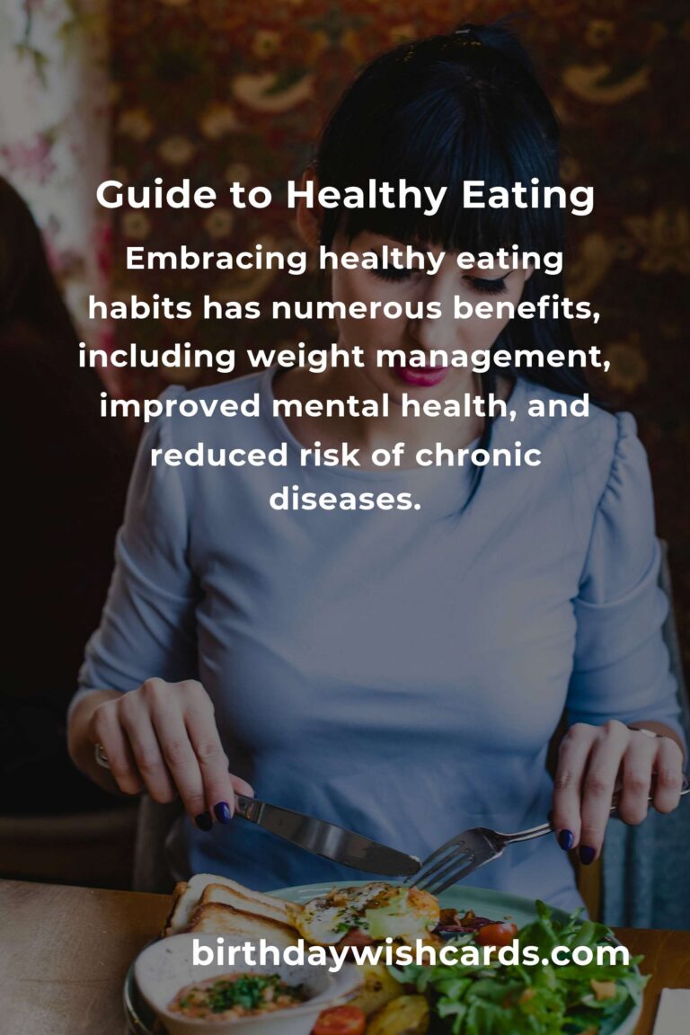 How to Achieve Healthy Eating Habits for a Better Lifestyle