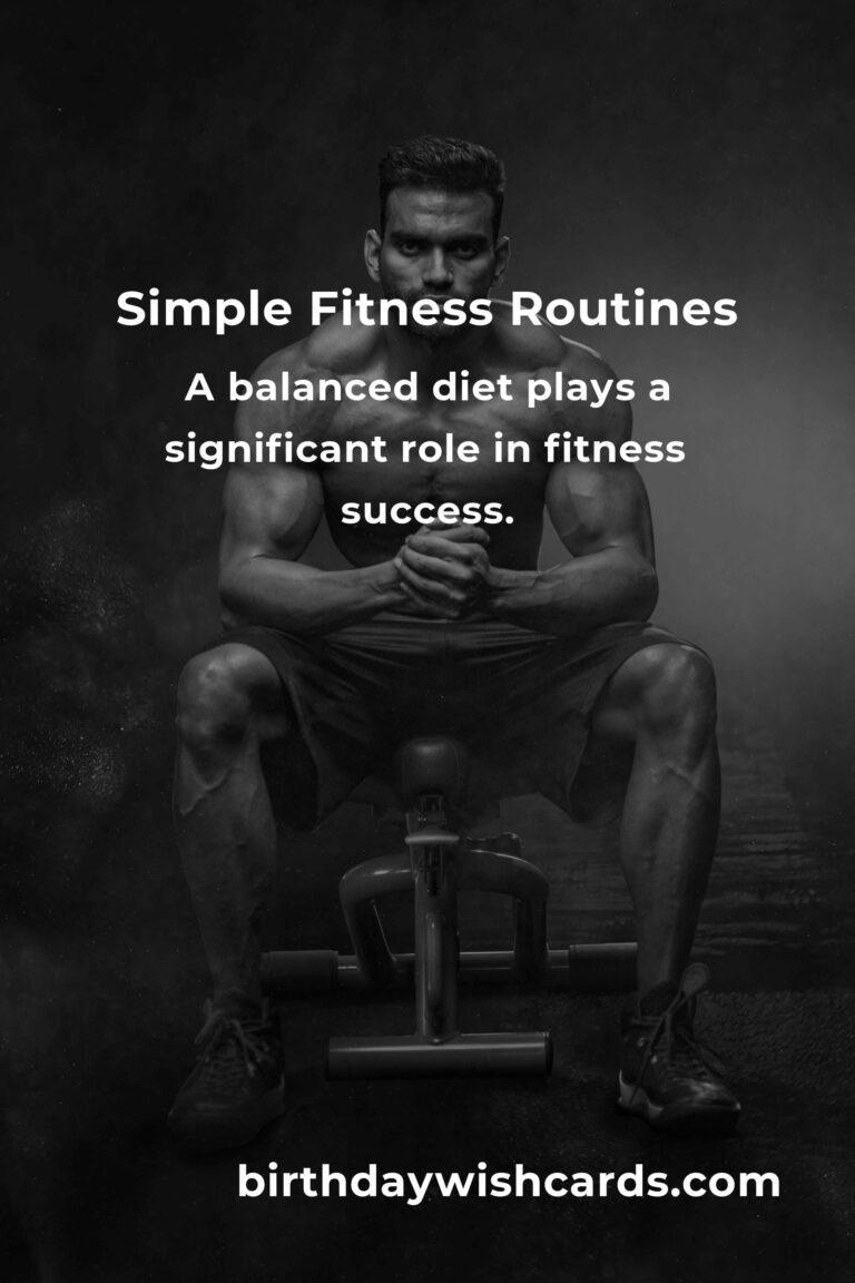 How to Create Simple Fitness Routines for a Healthier Lifestyle